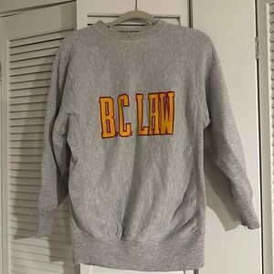 BC Law vintage crewneck sweatshirt